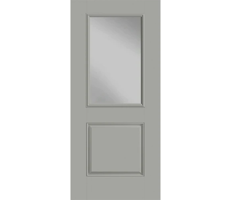 Denver Half Light 1 Panel Fiberglass Entry Door