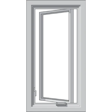 Denver Pella Hurricane Shield Series Vinyl Casement Window